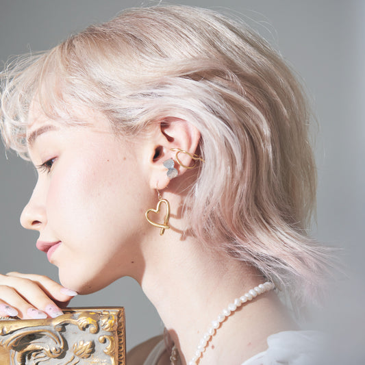 Scribble Heart Pierce/Earrings