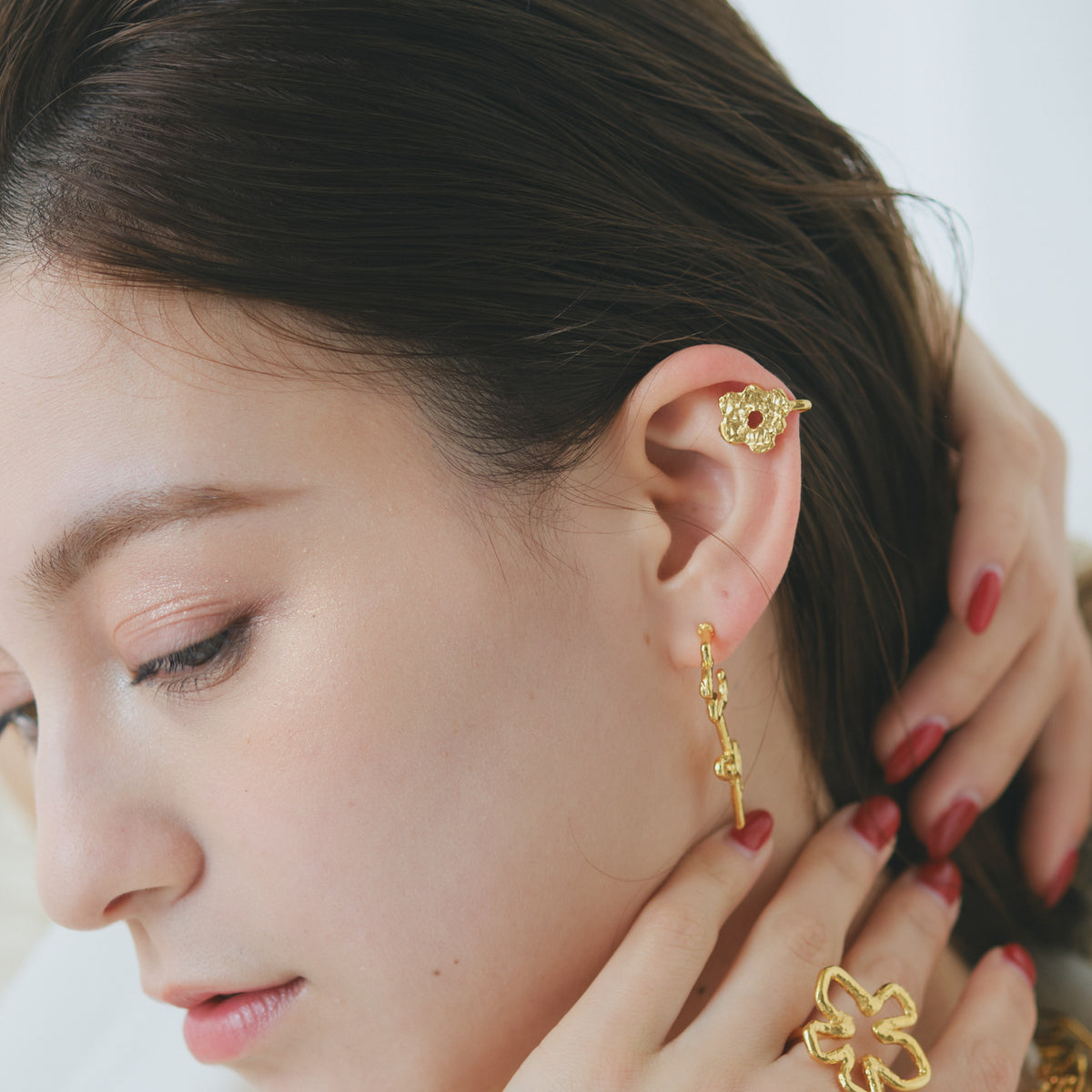 Mini Poppy Ear Cuff