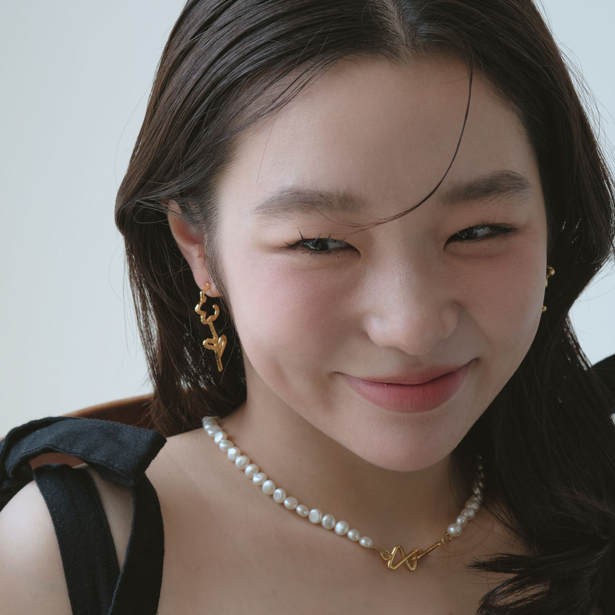 Tube Flower Pierce/Earrings