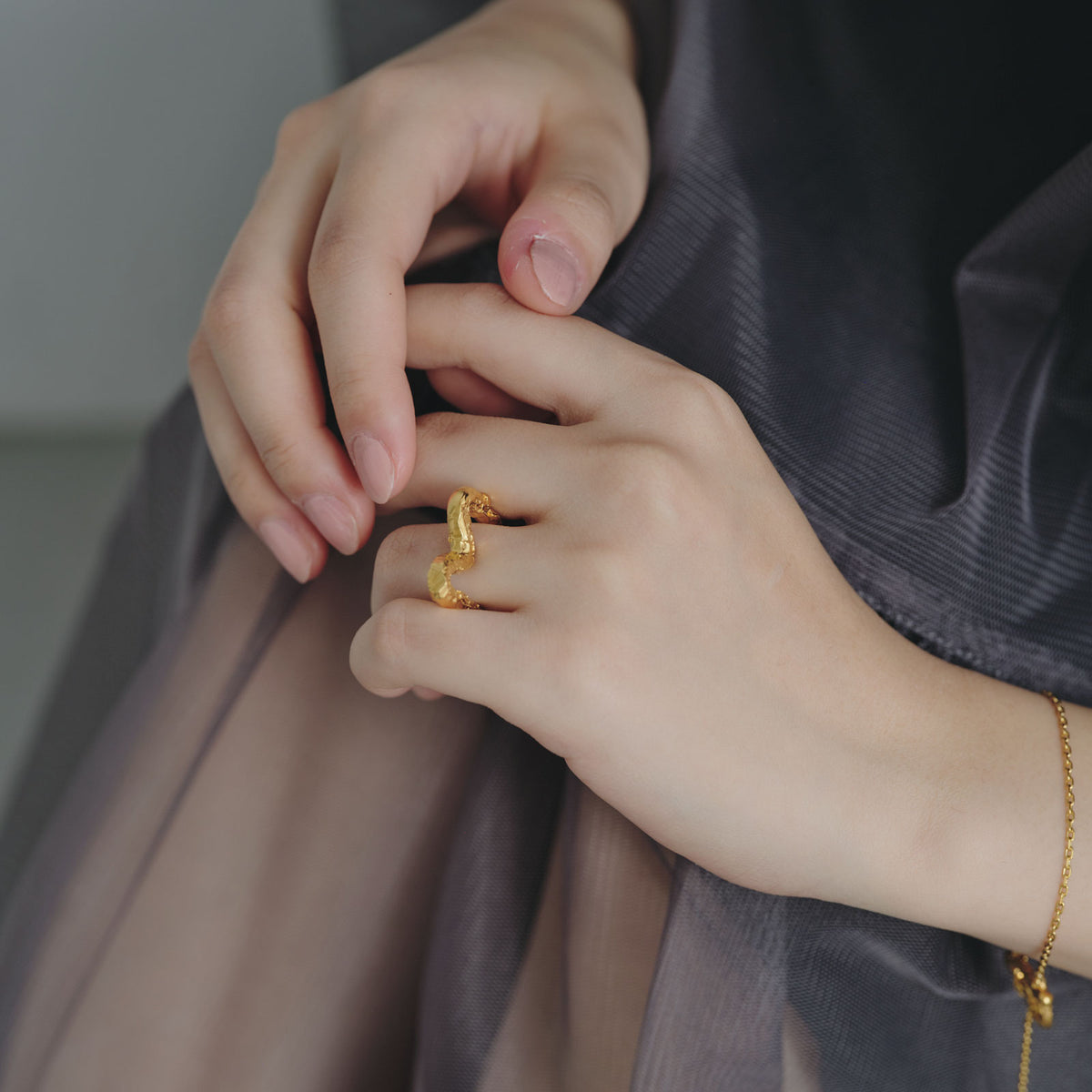 Almost Heart Ring