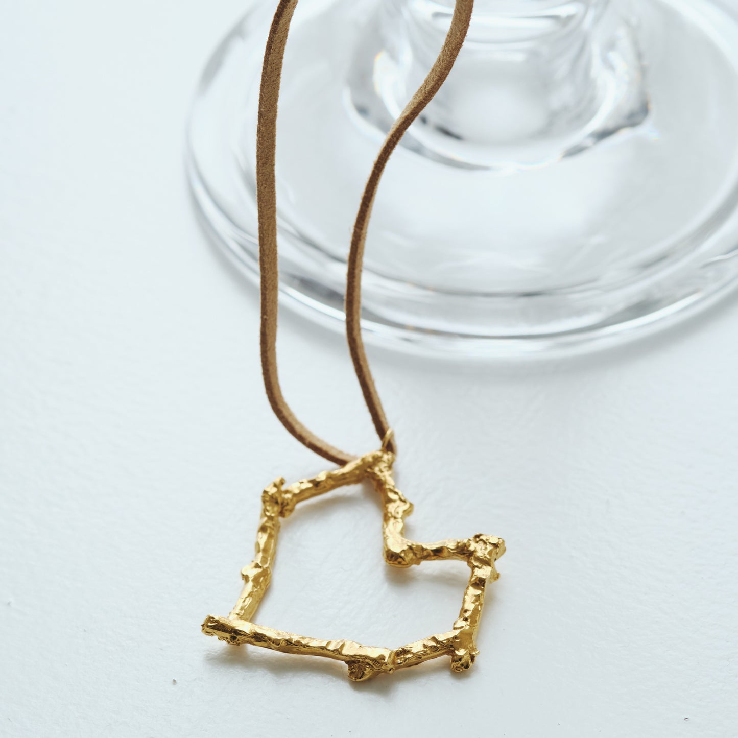 Branch Heart Necklace