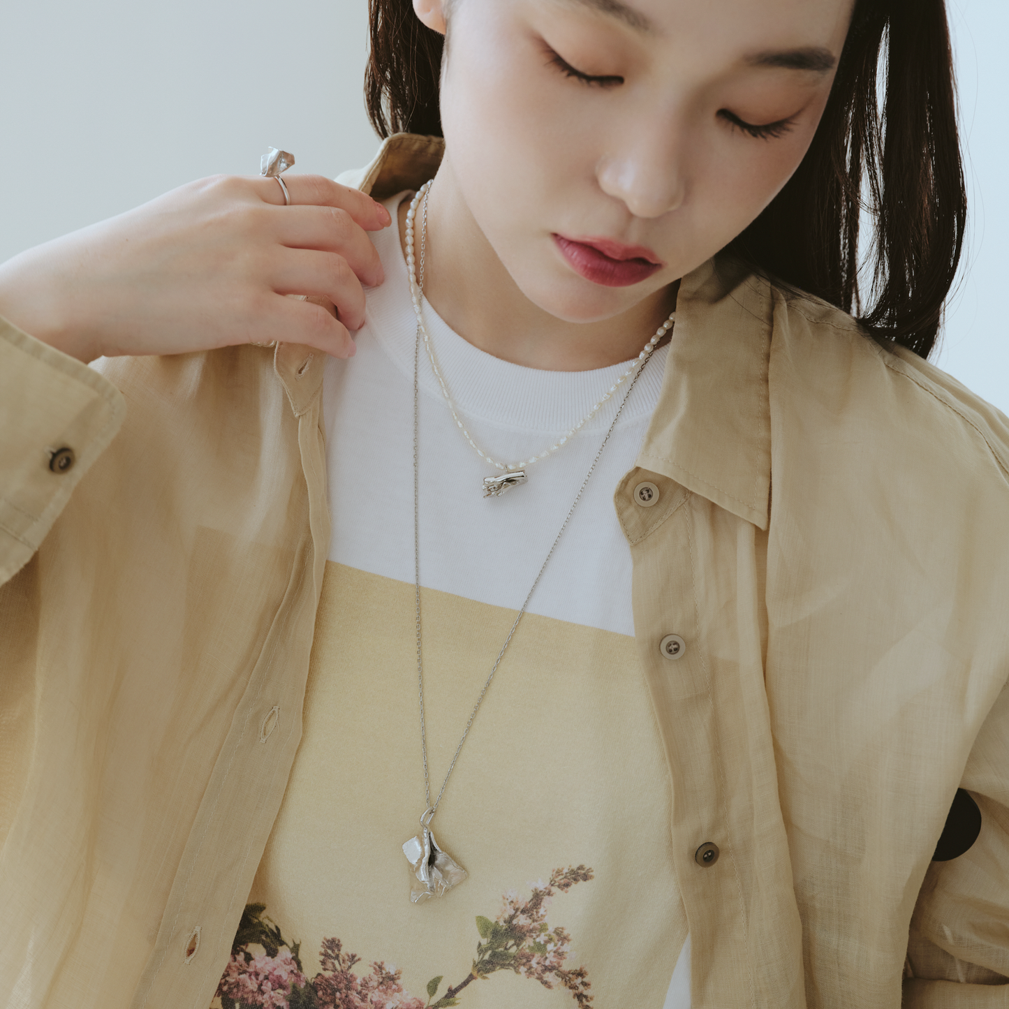 Unsent Long Necklace