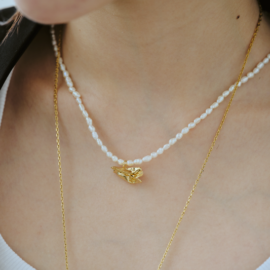 Unsent Pearl Necklace