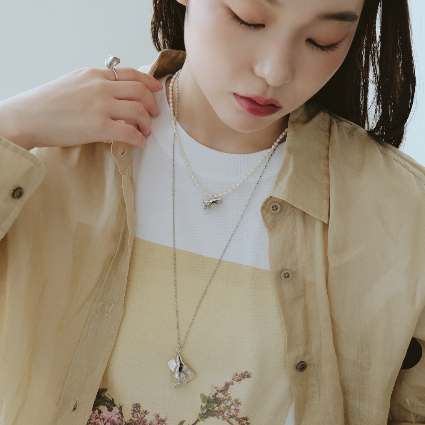 Unsent Pearl Necklace