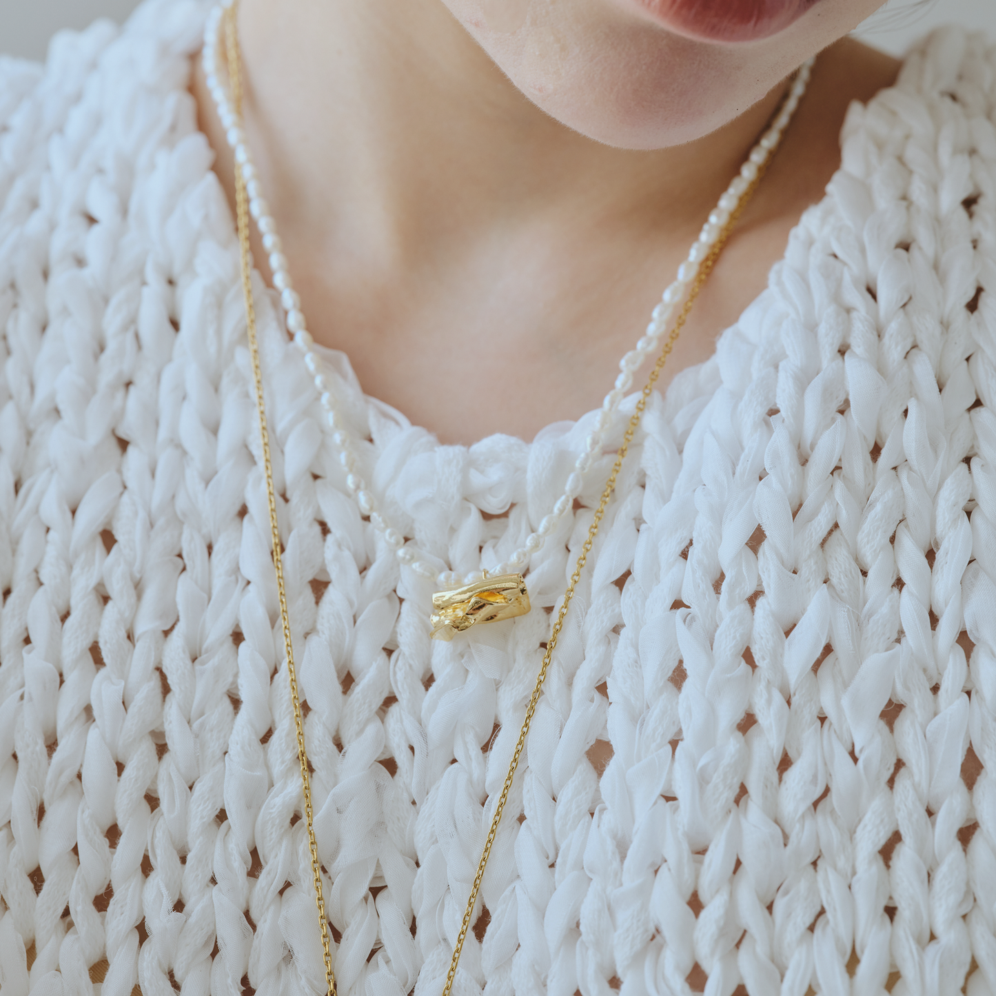 Unsent Pearl Necklace