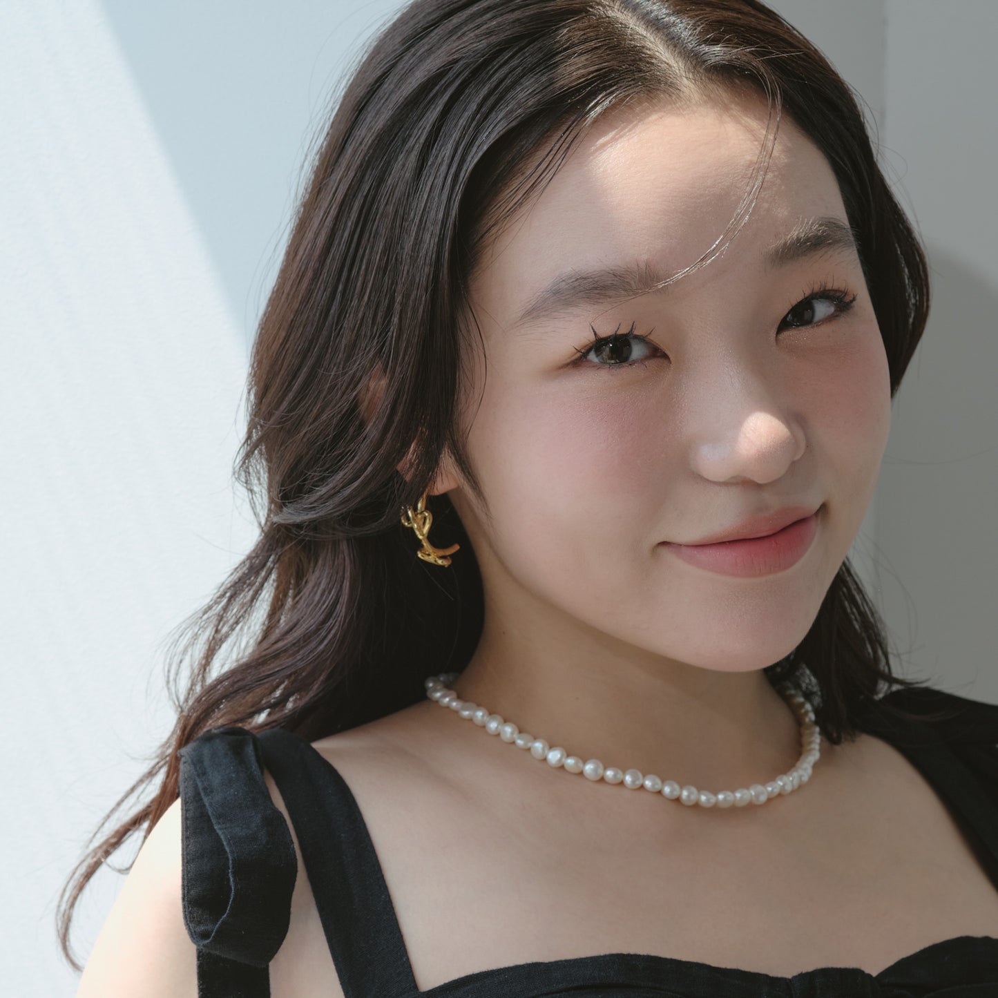 Ribboned Infinity Necklace