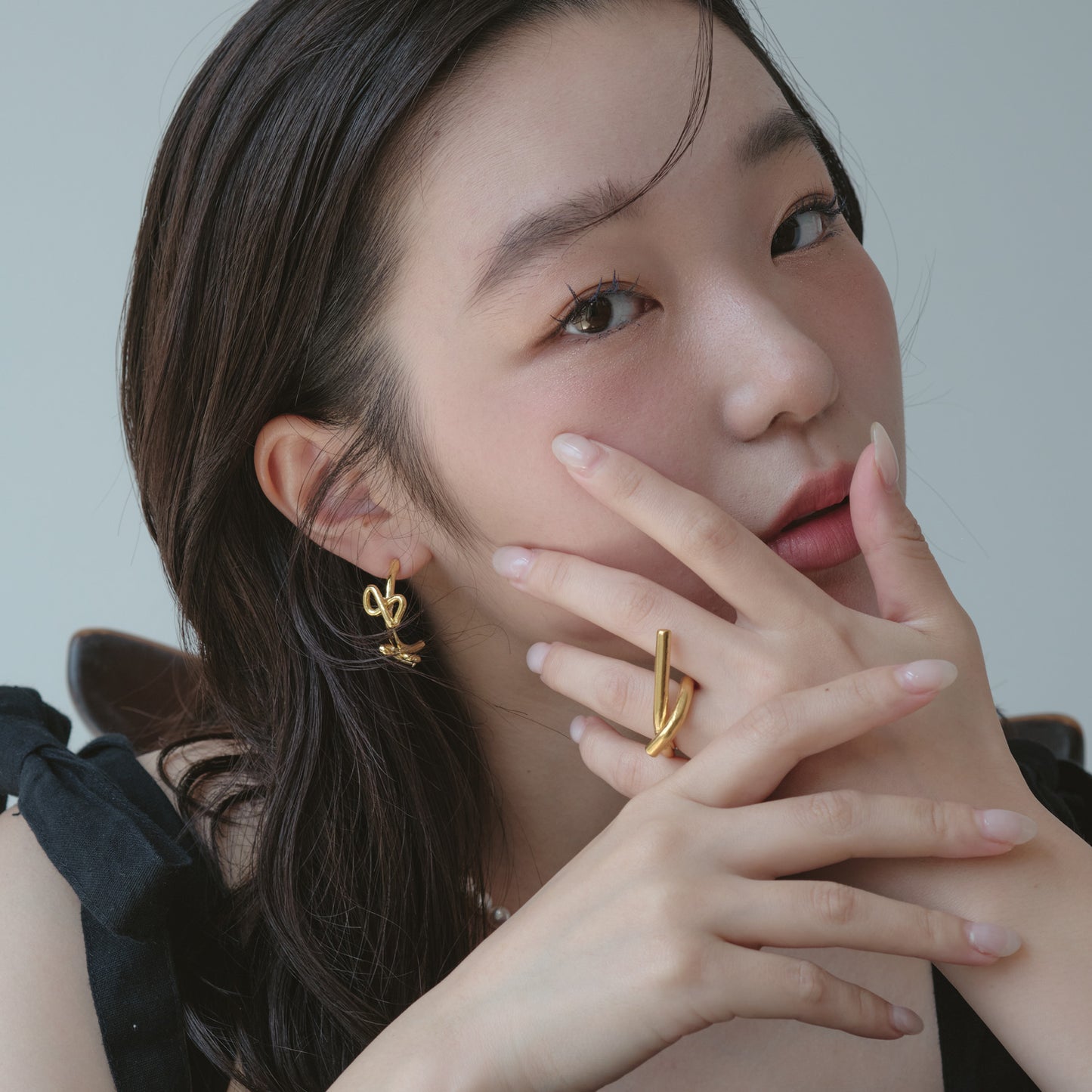 Ribboned Infinity Ring