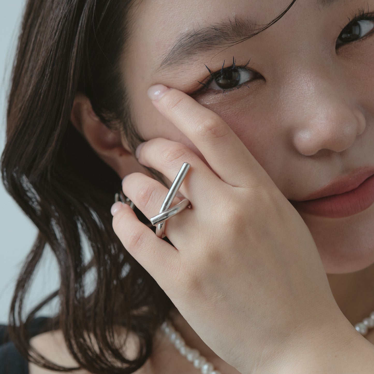 Ribboned Infinity Ring