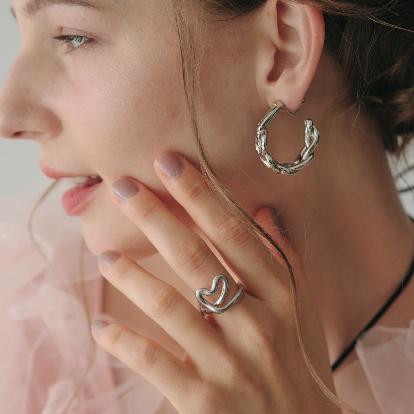 Braided Hoop Earrings